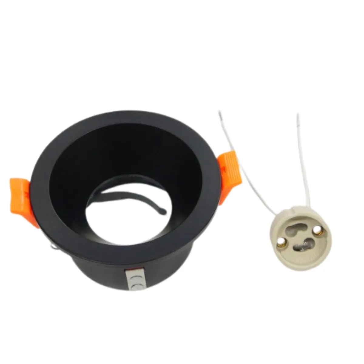 H-230328C-BK-85-45-GU10-มีกระจกใส