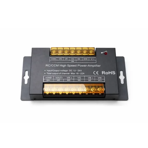 กล่องขยาย RGBCW-DC12V-DC-24V-40A